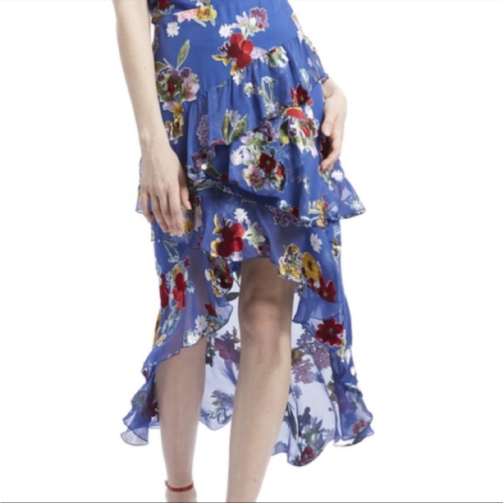 ALICE AND OLIVIA HIGH LOW SKIRT